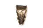 TierraCast Antique Brass (plated) Hammertone Pinch Bail 13x15mm