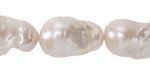 Pearly White Baroque Pearl (AAAA) 22-24x14-16mm