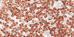 Miyuki Delica Copper Lined Crystal (DBS0037) 15/0 Seed Bead