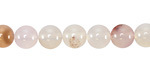 Natural Agate (light) Round 8mm