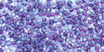 TOHO Aqua (with Purple Lining) Round 8/0 Seed Bead