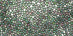 TOHO Gold Lustered Emerald Round 11/0 Seed Bead