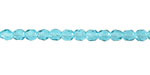 Czech Glass Beach Glass Fire Polished Round 4mm