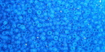 TOHO Transparent Frosted Medium Aquamarine Round 11/0 Seed Bead