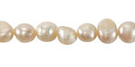 Pearly White Potato Freshwater Pearl Nugget 8-10mm
