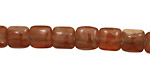 Brown Rhodochrosite Puff Square 8mm