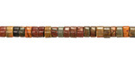 Red Creek Jasper Heishi 2x4mm