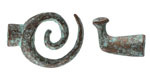 Mykonos Copper (plated) Patina Spiral Clasp 27mm