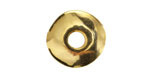 Mykonos Metalized Ceramic Gold Washer 20-21mm