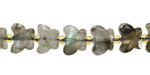 Labradorite Microfaceted Butterfly 8x10mm