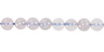 Blue Rose Quartz Round 6mm