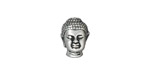 TierraCast Antique Silver (plated) Buddha Bead 13x10mm