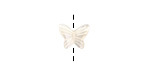 Mother of Pearl Carved Butterfly Focal Bead 8x10mm