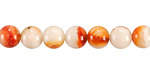 Spiny Oyster Shell (Light) Round 7-7.5mm