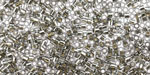 Miyuki Delica Silver Lined Light Gray (DBS0048) 15/0 Seed Bead