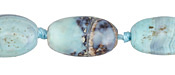 Arctic (light) Terra Agate Rice 21-24x13mm