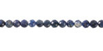 Blue Pietersite (A) Microfaceted Round 4mm