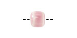 Rose Porcelain Barrel 9x10mm