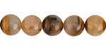 Golden Wooden Jasper Round 10mm