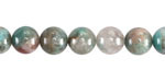 Amazonite w/ Quartz Round 8mm