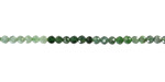 Guatemalan Jade (A) Ombré Microfaceted Round 2mm