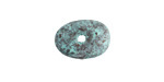 Mykonos Metalized Ceramic Copper Patina Oval Washer 15-18mm