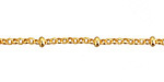 Hamilton Gold (plated) Rollo Satellite Chain, 50m Spool