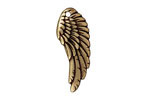 TierraCast Antique Brass (plated) Wing Pendant 10x27mm