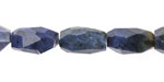 Dumortierite Microfaceted Long Nugget 9x14mm