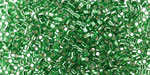 Miyuki Delica Silver Lined Green (DMB0046) 10/0 Seed Bead