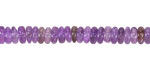 Dogtooth Amethyst Spacer Rondelle 2x6mm