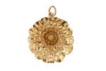 Nina Designs Bronze Marigold Blossom Focal 22x28mm