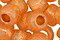 TOHO Permanent Translucent Grapefruit (with Silver Lining) Round 6/0 Seed Bead