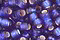 TOHO Dark Sapphire (with Frosted Silver Lining) Round 11/0 Seed Bead