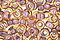 TOHO Light Topaz (with Opaque Lavender Lining) Round 15/0 Seed Bead