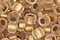 TOHO Crystal (with Frosted Gold Lining) Round 11/0 Seed Bead