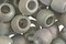 TOHO Transparent Rainbow Frosted Gray Round 8/0 Seed Bead