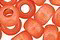 TOHO Milky Grapefruit (with Silver Lining) Round 6/0 Seed Bead