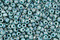 TOHO Semi Glazed Rainbow Turquoise Round 15/0 Seed Bead