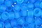 TOHO Transparent Frosted Medium Aquamarine Round 11/0 Seed Bead